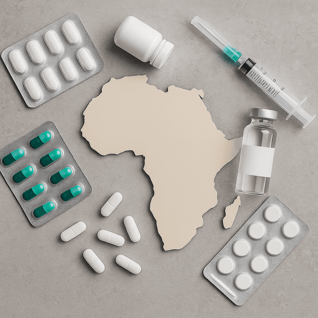 Export medicine Africa visual